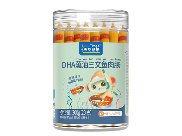 DHA藻油三文鱼/虾肉肠