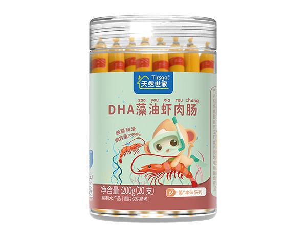 DHA藻油三文鱼/虾肉肠